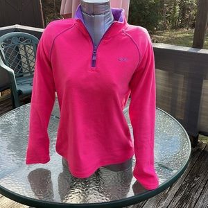 Pink Girl's XL Champion Fleece w/Purple Details LN